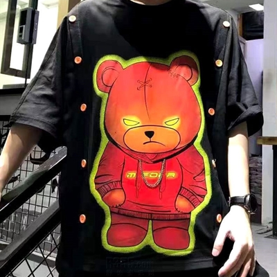 市场上装-T恤-微潮T恤