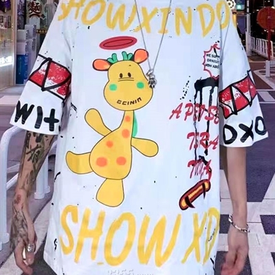 市场上装-T恤-微潮T恤