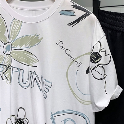 市场上装-T恤-微潮T恤【实拍】