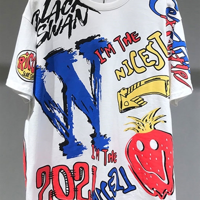 市场上装-T恤-微潮T恤【实拍】