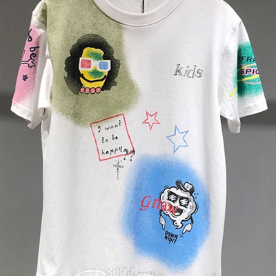 市场上装-T恤-微潮T恤【实拍】