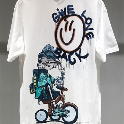 市场上装-T恤-微潮T恤【实拍】