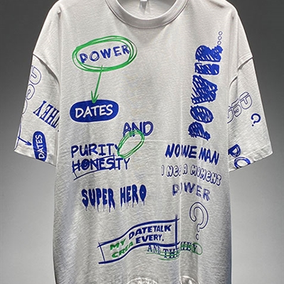 市场上装-T恤-微潮T恤【实拍】