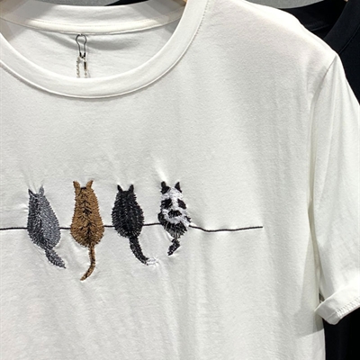 市场上装-T恤-休闲T恤【实拍】