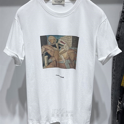 市场上装-T恤-休闲T恤【实拍】