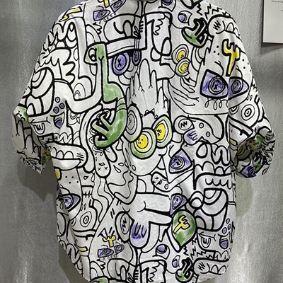 市场上装-衬衫-微潮衬衫【实拍】