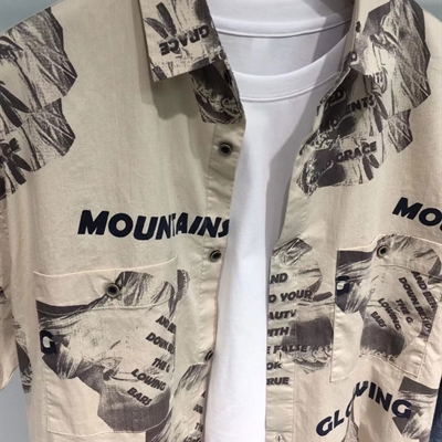 市场上装-衬衫-微潮衬衫【实拍】