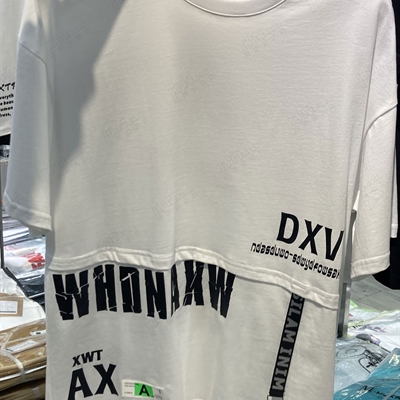 市场上装-T恤-微潮T恤【实拍】