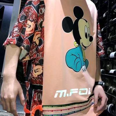 市场上装-T恤-微潮T恤