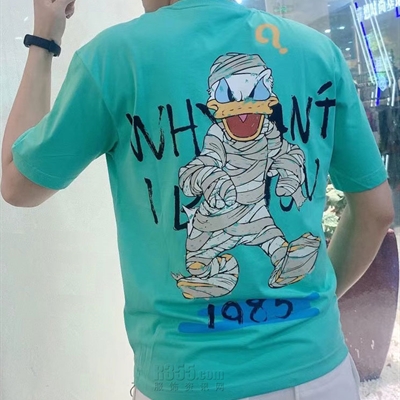 市场上装-T恤-微潮T恤