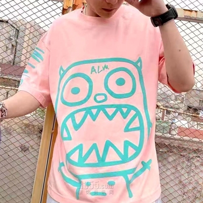 市场上装-T恤-微潮T恤