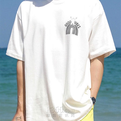 市场上装-T恤-微潮T恤