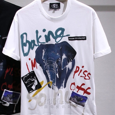 市场上装-T恤-休闲T恤【实拍】