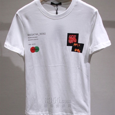 市场上装-T恤-休闲T恤【实拍】