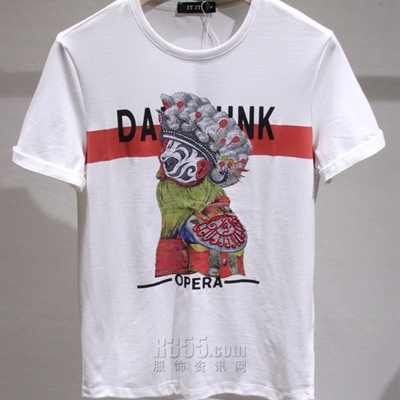 市场上装-T恤-休闲T恤【实拍】