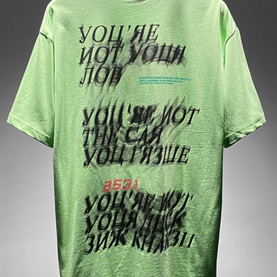 市场上装-T恤-微潮T恤【实拍】