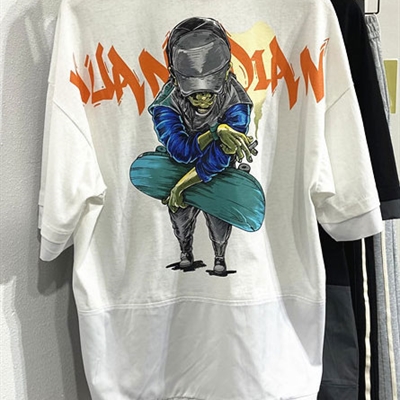 市场上装-T恤-微潮T恤【实拍】