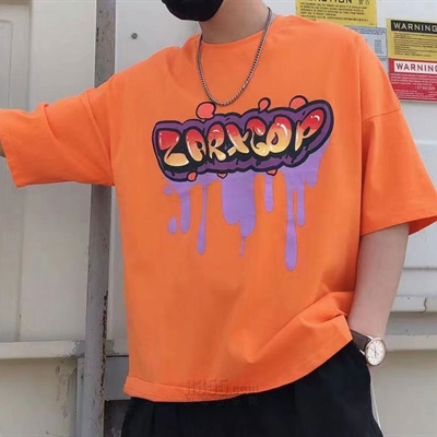 市场上装-T恤-微潮T恤