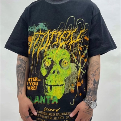 市场上装-T恤-微潮T恤