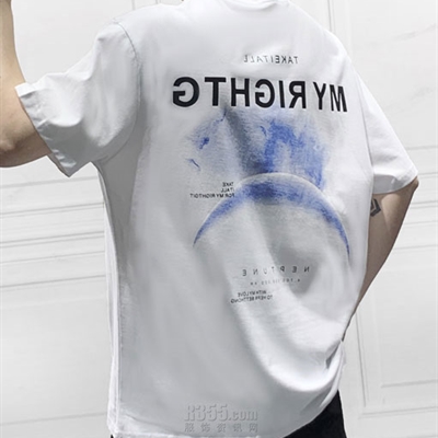 市场上装-T恤-微潮T恤