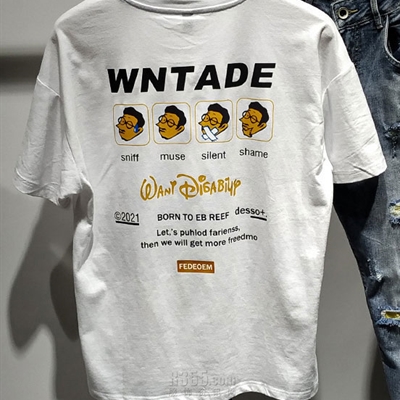 市场上装-T恤-休闲T恤【实拍】