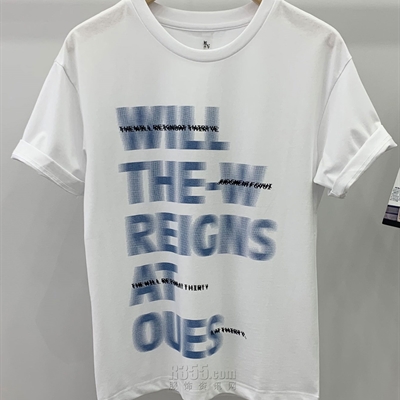 市场上装-T恤-休闲T恤【实拍】