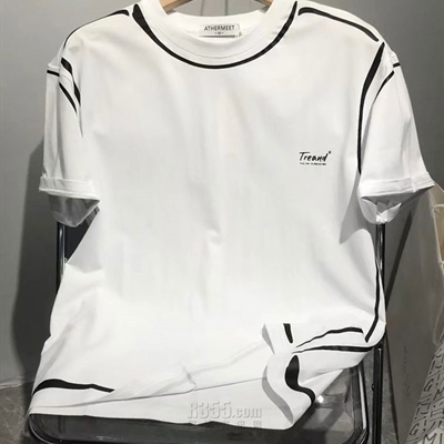 市场上装-T恤-微潮T恤【实拍】