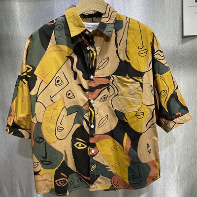 市场上装-衬衫-微潮衬衫【实拍】