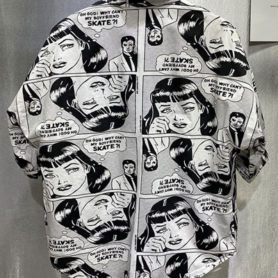 市场上装-衬衫-微潮衬衫【实拍】