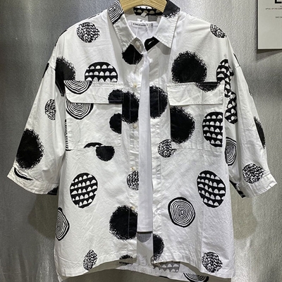 市场上装-衬衫-微潮衬衫【实拍】