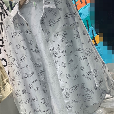 市场上装-衬衫-微潮衬衫【实拍】