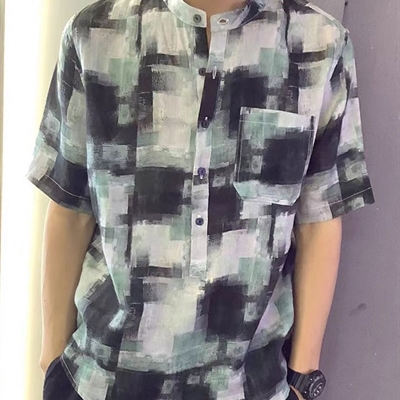 市场上装-衬衫-休闲衬衫