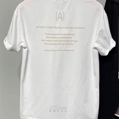 市场上装-T恤-休闲T恤【实拍】