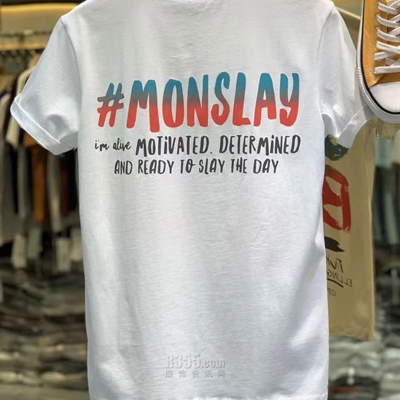 市场上装-T恤-休闲T恤【实拍】