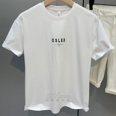 市场上装-T恤-休闲T恤【实拍】