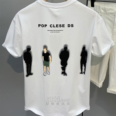 市场上装-T恤-休闲T恤【实拍】