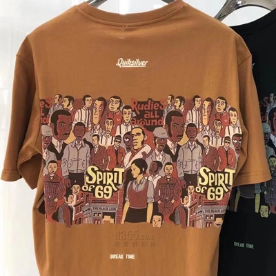 市场上装-T恤-微潮T恤【实拍】