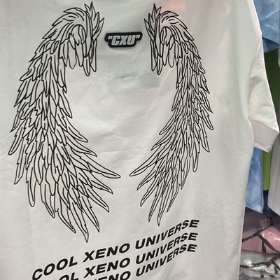 市场上装-T恤-微潮T恤【实拍】