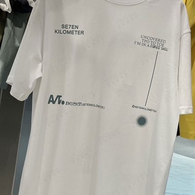 市场上装-T恤-微潮T恤【实拍】