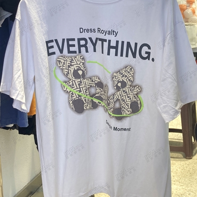 市场上装-T恤-微潮T恤【实拍】