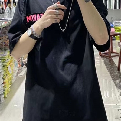 市场上装-T恤-微潮T恤