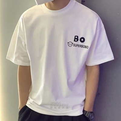 市场上装-T恤-微潮T恤