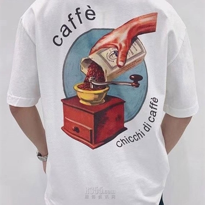 市场上装-T恤-微潮T恤