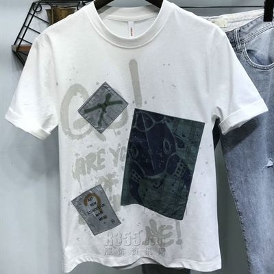 市场上装-T恤-休闲T恤【实拍】