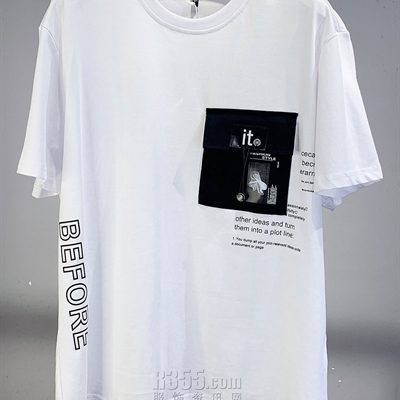 市场上装-T恤-工装T恤【实拍】