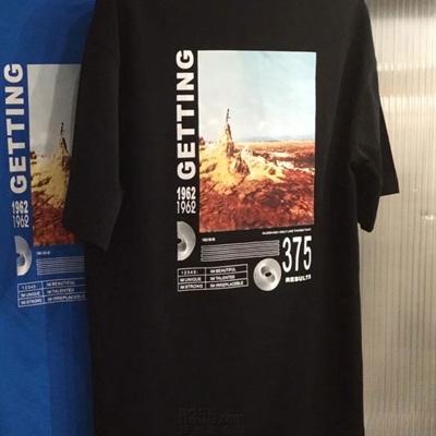 市场上装-T恤-微潮T恤【实拍】