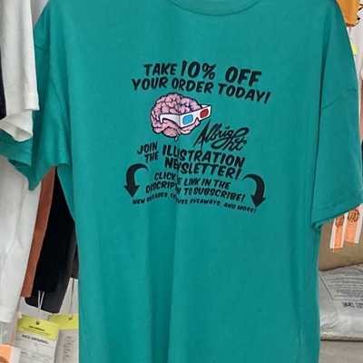 市场上装-T恤-微潮T恤【实拍】