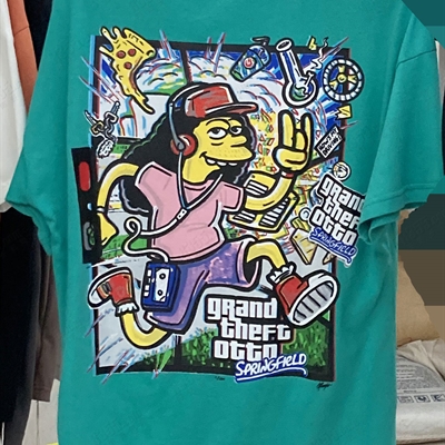 市场上装-T恤-微潮T恤【实拍】