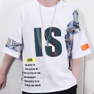 市场上装-T恤-微潮T恤