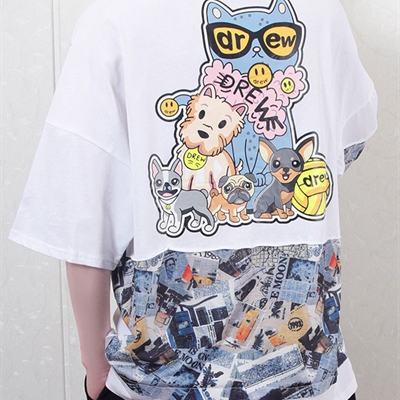 市场上装-T恤-微潮T恤